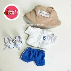 Labubu Outfit sport blue en internet