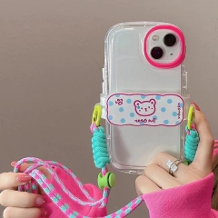 Clear Case-Clip Strap ip12/12 pro - Crazy Cases
