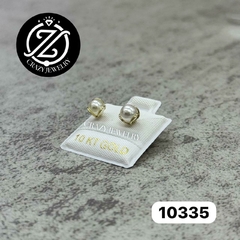 Perla con aros- Oro 10k - comprar en línea