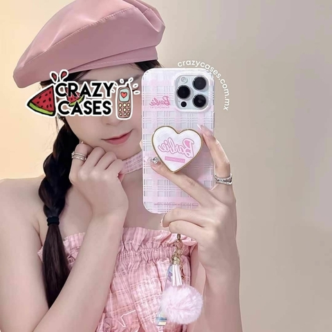 Barbie Pop Socket-Pompon ip 14 Pro