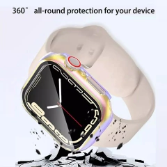 Case Holográfica- Tornasol + mica 42/44mm - Crazy Cases