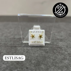 Estrella lisa G- Oro 10K - comprar en línea