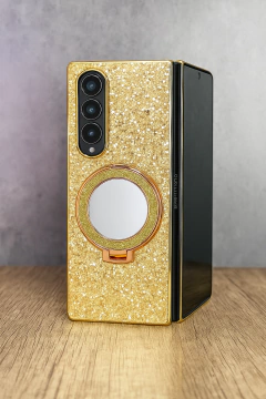 CASE GLITTER GOLD MAGSAFE - SAMSUNG FOLD 7 en internet