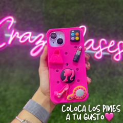 Barbie casetify pink charms- ip 14 pro /15 pro en internet