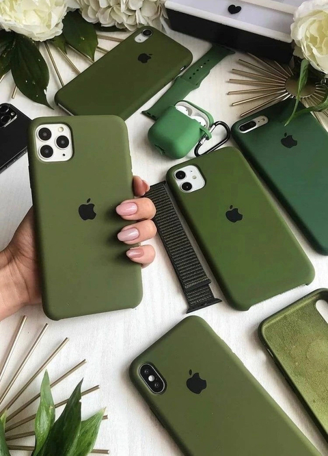 Apple silicon verde militar 14 Pro