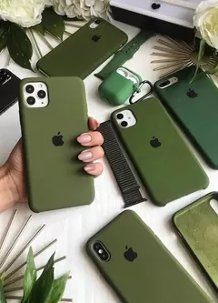 Apple silicon verde militar 15plus