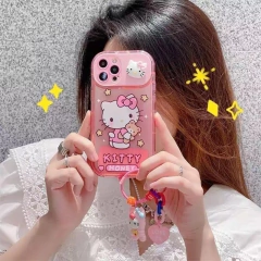 Hello Kitty Honey Strap-Espejo ip 14ProMax