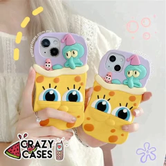 Imagen de Bob Esponja Friends iPhone 13 ProMax