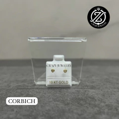 Corazón bisel circonia tornasol ch - Oro 10K - comprar en línea