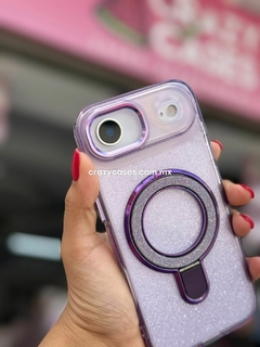 Case MagSafe Glitter lila iPhone 17 - comprar en línea