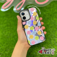Case Mirror Happy Face Casetify - iPhone 16 - comprar en línea