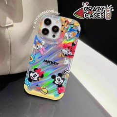 Case Disney Mickey Mouse holografica ip 14 pro