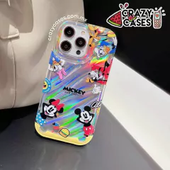 Case Disney Mickey Mouse holografica ip 13/14