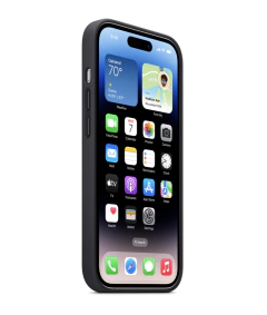 Apple Leather con MagSafe para el iPhone 14 Pro-Color Medianoche en internet