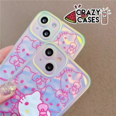 Hello Kitty Holográfica ip 13 - Crazy Cases