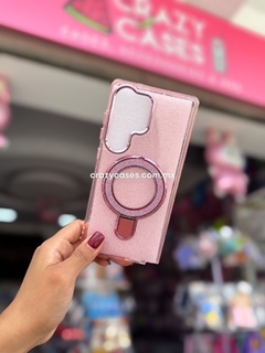 Case MagSafe Glitter Pink Sam S24/S25 - comprar en línea