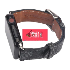 Coach negro correa 38/40/41mm - comprar en línea