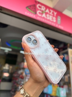 Case coquette cristales pink ip 16 pro max en internet