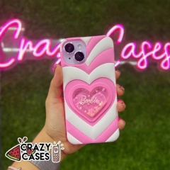Barbie heart pink- A54 SAMSUNG
