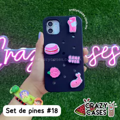 Set de pines #18 - Crazy Cases