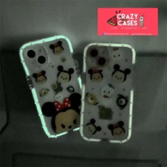 Disney tsum tsum pink luminiscente ip 12 pro - Crazy Cases