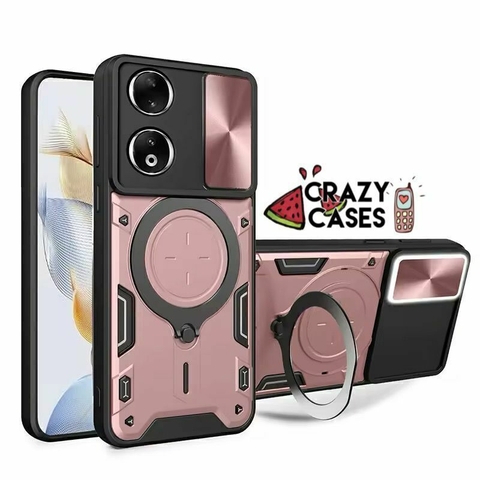 Uso rudo Pink con soporte - Oppo A79 5G