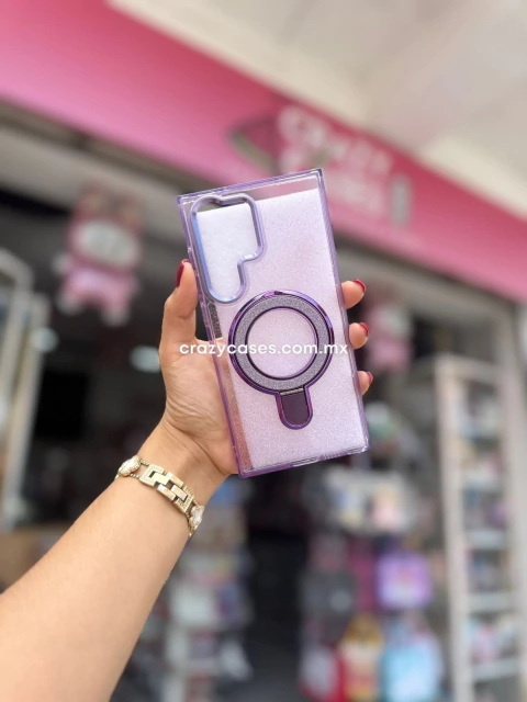 Case MagSafe Glitter lila Sam A56 - comprar en línea