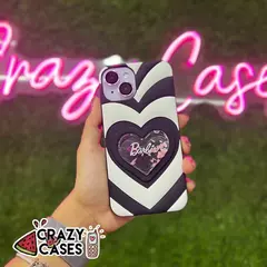 Barbie heart black ip 6/7/8 /se2020