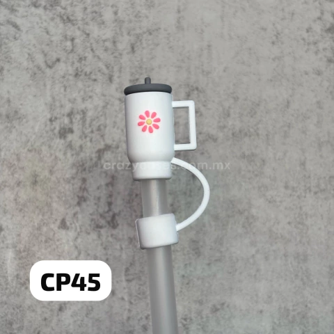 Cubre Popote Termo blanco - comprar en línea