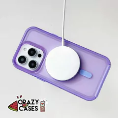 Magsafe mate lila iphone 15 plus - comprar en línea