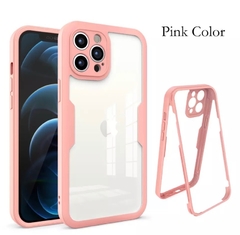 Uso rudo 360 + mica pink 14 pro