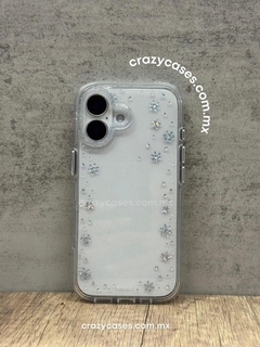 Case Copitos de nieve Glitter iPhone 17 Pro Max en internet