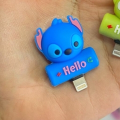 Adaptador cargador-audífonos iPhone Disney/ Stitch