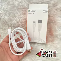 Cable USB-C 2M Blanco U-VOLT - comprar en línea
