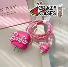 Barbie set protector para cubo y cable 20W
