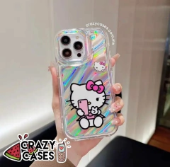 Hello kitty selfie holografica ip 13/14