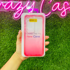 Case uso rudo Degradado Pink Huawei P40 pro