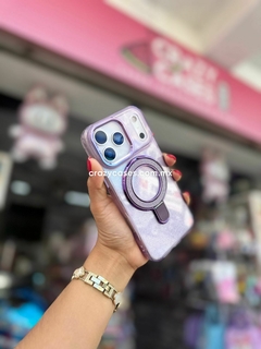 Case MagSafe Glitter lila iPhone 17 Pro - tienda en línea