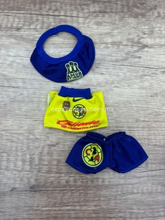 Labubu outfit club América en internet