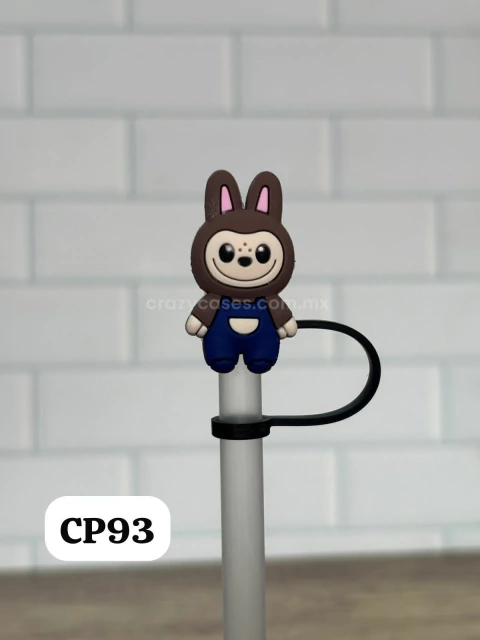 cubre popote labubu black - comprar en línea