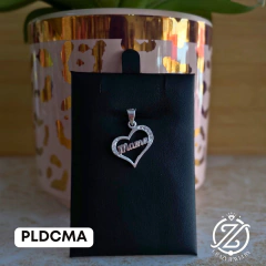 Corazón mamá - dije de Plata .925