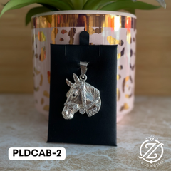 Caballo modelo #2 - dije de Plata .925
