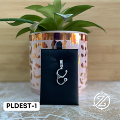 Estestoscopio modelo #1 - dije de Plata .925