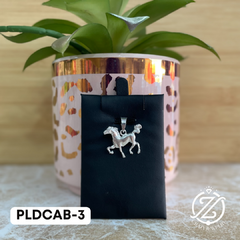 Caballo modelo #3 - dije de Plata .925