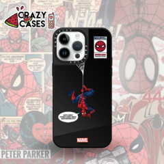 Spiderman black colgando ip 12/12 pro