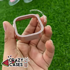 Bumper cristales rose gold 49 mm + mica Hidrogel - comprar en línea