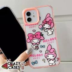 Uso rudo 360 grados Melody pink ip13 pro max
