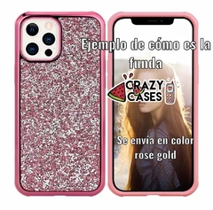 Case uso rudo-glitter rose gold ip 13 pro - comprar en línea