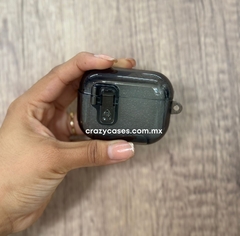 Case Uso Rudo Transparente Black- con seguro - comprar en línea