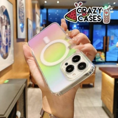 Magsafe rainbow holografica -11 pro max - comprar en línea